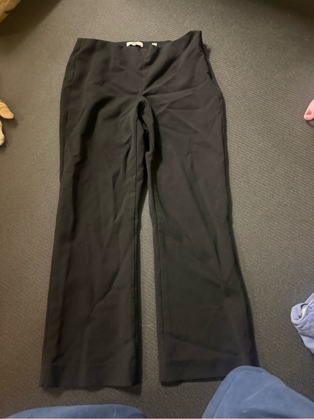 Vince Black Boot-Cut Dress Pants